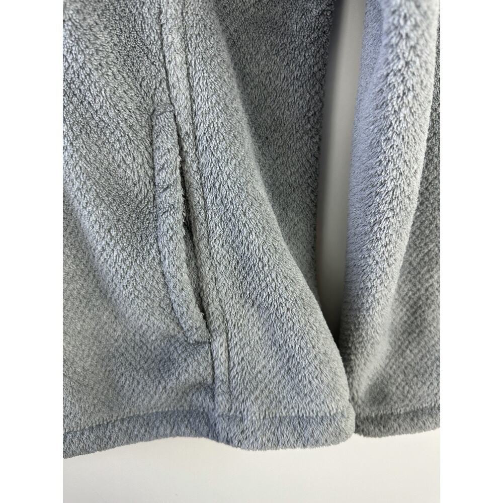 Patagonia Re-Tool Fleece 1/4 Snap-T Pullover Gray Aurea Pink Trim Women's Medium - Picture 5 of 12